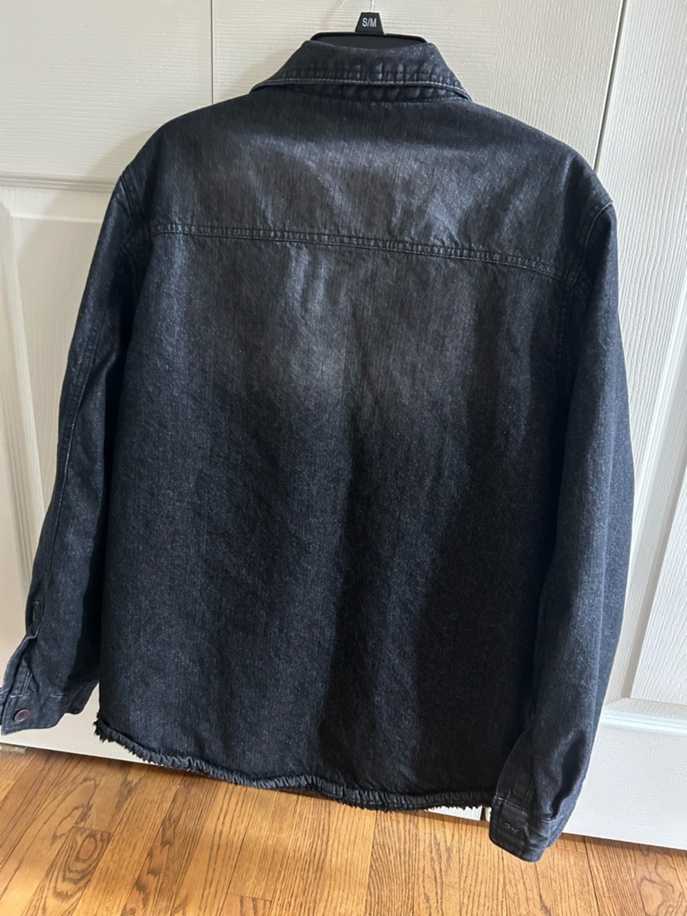Buffalo David Bitton Black Sherpa-Lined Denim Jacket - Picture 3 of 7